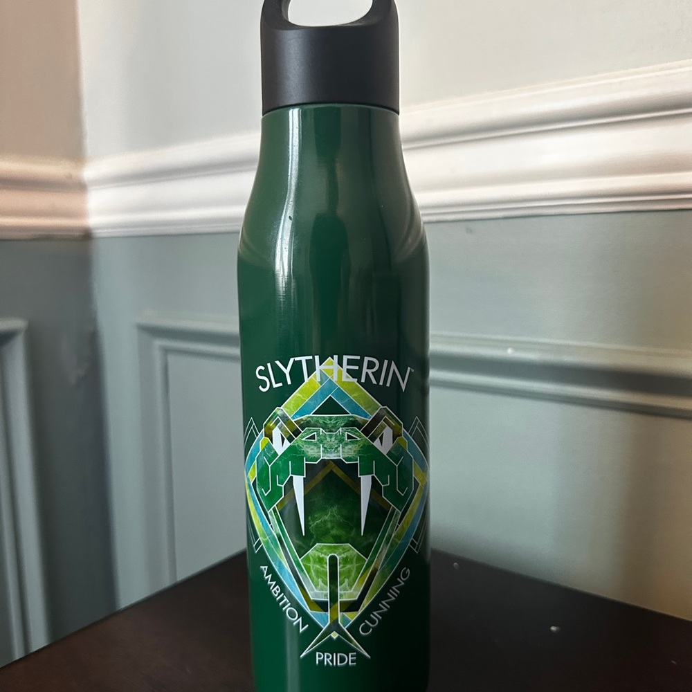 Slytherin Green Water Bottle